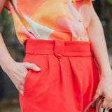 Patrón de costura de pantalones y pantalones cortos