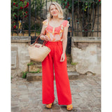 Patrón de costura de pantalones y pantalones cortos