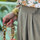 Patrón de costura de pantalones y pantalones cortos