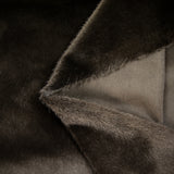 Fausse fourrure Rebecca chocolat