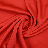Crêpe de polyester corail
