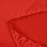 Crêpe de polyester corail