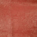 Polyester froissé Romane corail doré