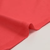Jersey de coton fin rouge grenadine