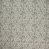 Dentelle polyester fleurie Paula écrue