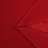 Double crêpe polyester rouge sangria