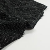 Maille Maya irisée noir