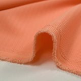 Crêpe polyester fantaisie Amely corail