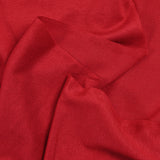 Red cotton jersey