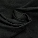 Polyester effet cupro noir