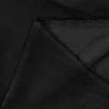 Polyester effet cupro noir