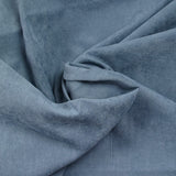 Polyester effet cupro bleu baltique