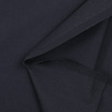 Twill de polycoton bleu marine