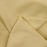 Jersey de coton interlock double face beige