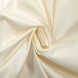 Popeline de coton technique déperlante blanc cassé