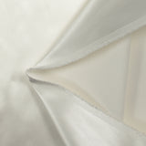 Satin duchesse stretch blanc cassé