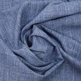 Chinese blue burlington polyester fabric