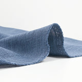 Chinese blue burlington polyester fabric