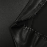 Satin acétate noir
