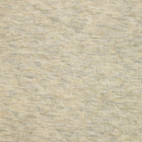 Heathered ecru quilted cotton jersey