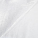 Voile de polycoton irisé blanc