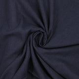 Double navy blue cotton gauze