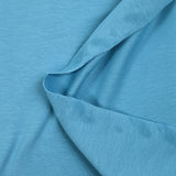 Jersey de coton bleu clair