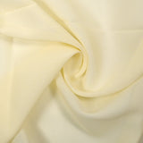 Crêpe georgette 100% soie ivoire