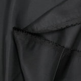 Pongé de 100% soie noir