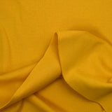Jersey bord-côte tubulaire jaune soleil