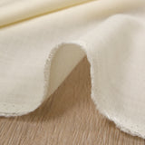 Soie et laine chevron ivoire