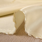 Doublure twill soie et viscose ivoire