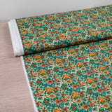 Coton liberty ® Scotty’s Tiger orange au mètre