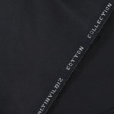 Gabardine de coton noir