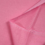 Lin and cotton plain pink candy