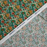 Coton liberty ® Scotty’s Tiger orange au mètre