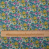 Coton liberty ® Scotty’s Tiger rose au mètre