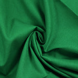 Lin et coton uni vert prairie