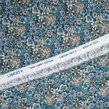 Coton liberty ® Scotty’s Tiger bleu au mètre