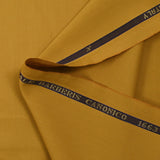 Tissu tailleur 100% laine Super 110's moutarde