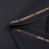 Tissu tailleur 100% laine Super 110's bleu nuit