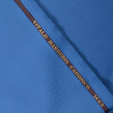 Tissu tailleur 100% laine Super 110's bleu céruléen