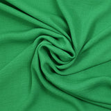 Polyester fluide froissé vert prairie