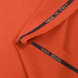 Tissu tailleur 100% laine Super 110's mandarine