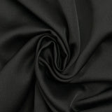 Crêpe envers satin noir