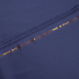 Tissu tailleur 100% laine Super 110's bleu foncé