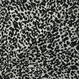 Mousseline imprimée animosité fond blanc