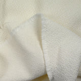 Coton et viscose fantaisie blanc cassé