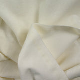 Coton gratté uni écru