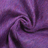 Lana efecto mohair de pelo largo violeta